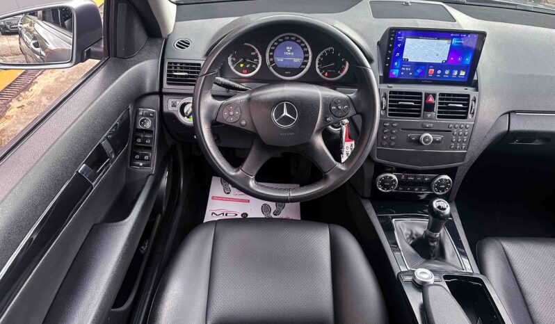 Mercedes-Benz C 180, ’08 Ελληνικής αντιπροσωπείας, Οθόνη Carplay, Βιβλίο service full