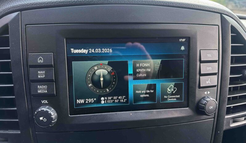 Mercedes-Benz, Vito 2021  LONG,Ελληνικό, Οθόνη Carplay, Βιβλίο service,2 Ετη Εγγύηση full