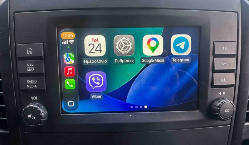 Mercedes-Benz, Vito 2021  LONG,Ελληνικό, Οθόνη Carplay, Βιβλίο service,2 Ετη Εγγύηση full
