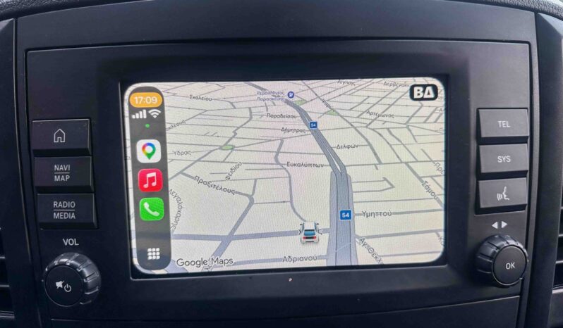 Mercedes-Benz, Vito 2021  LONG,Ελληνικό, Οθόνη Carplay, Βιβλίο service,2 Ετη Εγγύηση full
