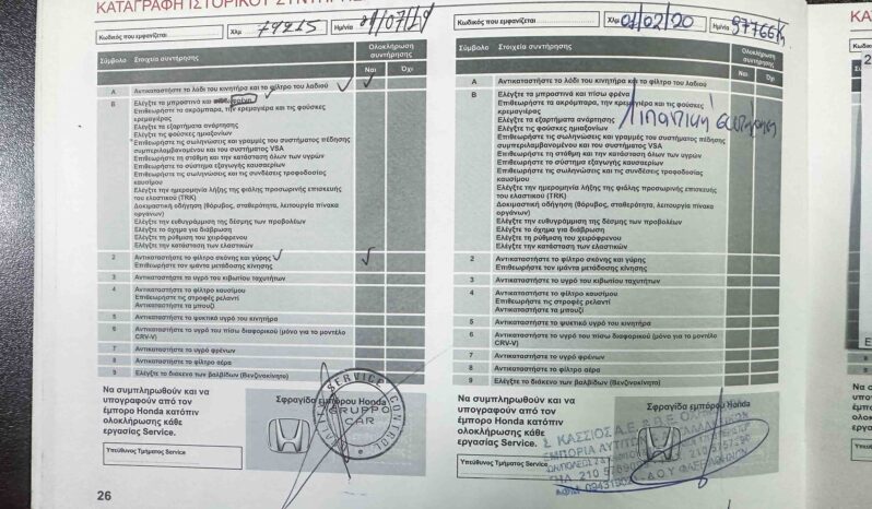 Honda CR-V 2015  4×4, Ελληνικό, 1o Χέρι,Elegance,Οθόνη Carplay,Βιβλίο service full